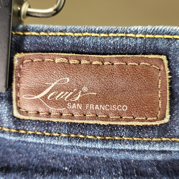 Levi's Slight Curve Classic Bootcut Denim Jeans size 33/16W - Picture 4 of 7